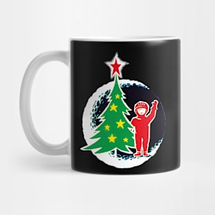 Soviet New Year in Space, Space Christmas Soviet Mug